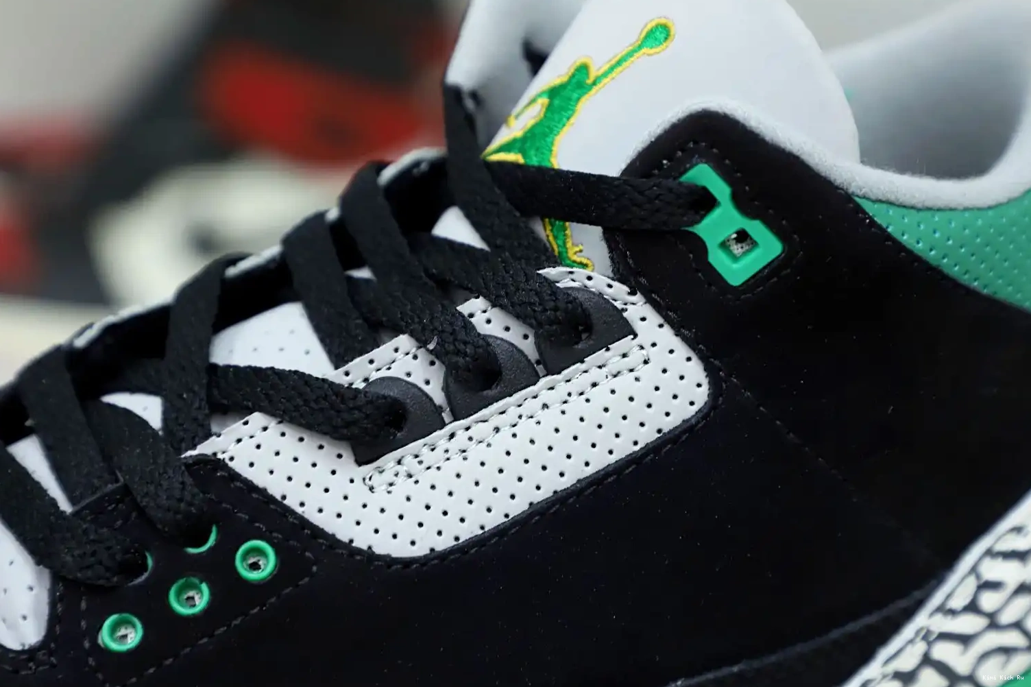 Kimikick JORDAN AIR 3 GREEN PINE 0520